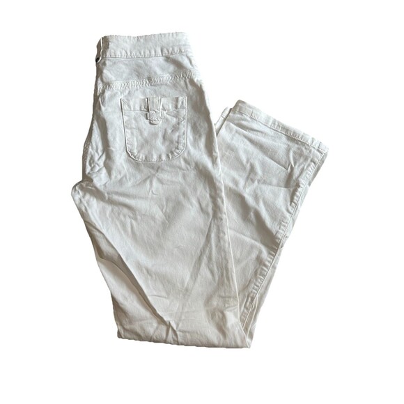 Saint James Women’s Double Button White Pants Made In France 30x31‎ - Picture 1 of 7